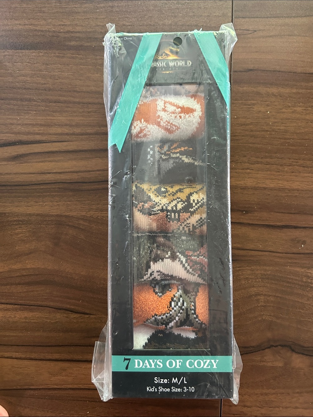 7 Days of Cozy Kids Socks - Multicolor (M/L)